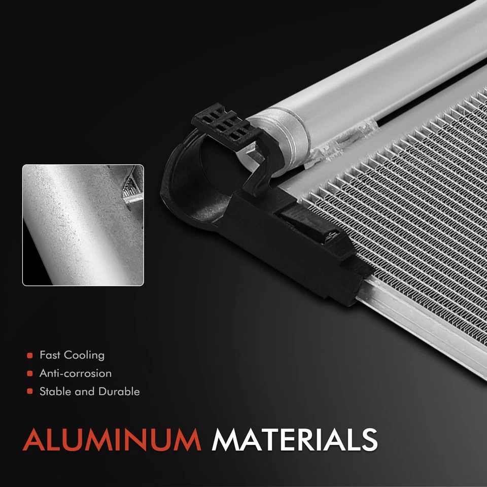 Condensador AC com secador receptor e suporte para Toyota Crown 23-24 RAV4 2022-2023 - Imagem 2 de 4