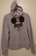 Disneyland Micky Mouse Girl's Hoodie Multi-Color Size XL 15-17