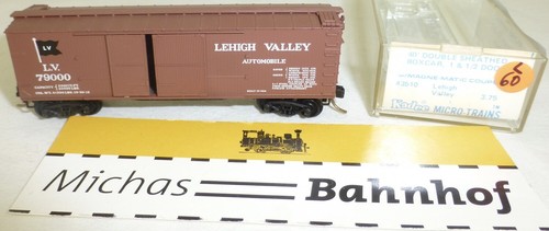 MICRO TRAINS 43510 Lehigh Valley 79000 40' Sheathed Wood Boxcar 1 1/2 N 1:160 #6 | Zustand: Gebraucht