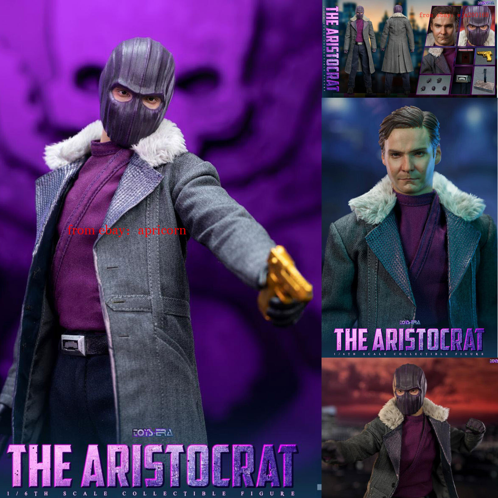 TOYS ERA DE001 The Aristocrat Baron Zemo 1/6 Male Action Figure Model
