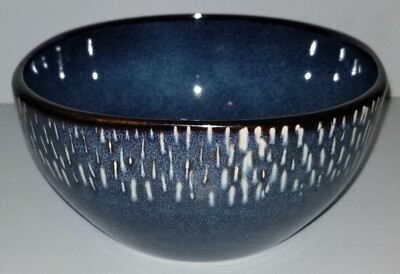 Meritage Blue Denim (Jasper/Cobalt) 6'' (inch) Stoneware Soup/Cereal Bowl, new