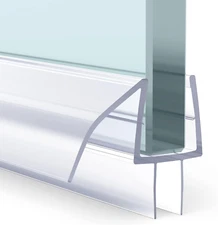 Amazerbath Shower Door Bottom Seal 47.25 Inches (15.75 Inches * 3), 3 Section Se
