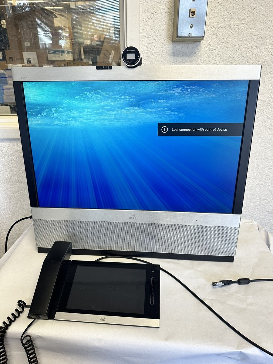 Cisco Telepresence System EX90 Video Conferencing W/CTS-CTRL-DV8
