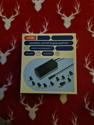 LOGIK LNP90W24 Universal Laptop Netzteil 90w - 3m