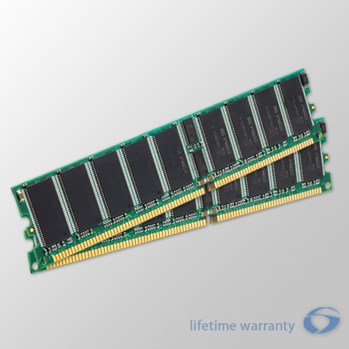 4GB Kit [2x2GB] DDR-400 PC3200 ECC Registered 184 Pin 2.5V CL=3