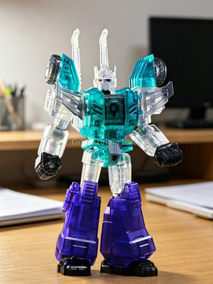 Blokees Transformers Galaxy V 10 Rare Special Sixshot  Assembly Figure Model Kit