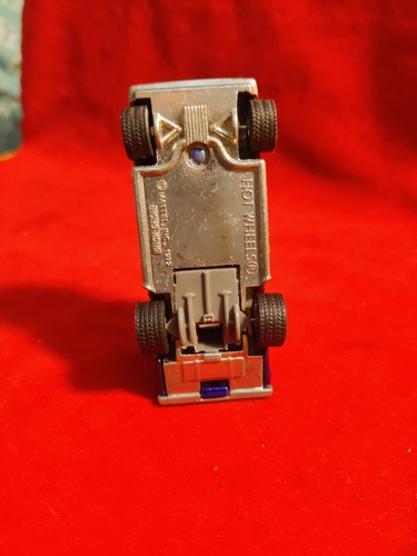 Hot Wheels Real Riders 1985 Dodge D-50 Hi-Rakers pneumatici in gomma anno buono mozzo grigio - Foto 7 di 7