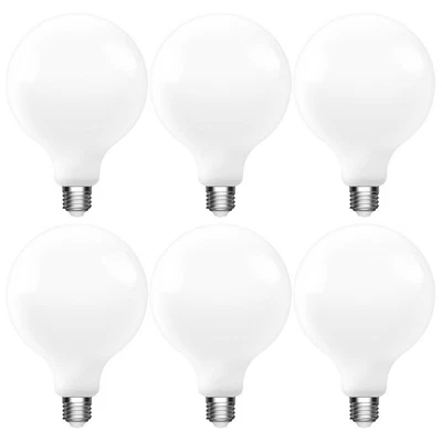 6 x Nordlux LED Filament G120 Globe 8,6W = 75W E27 opal 1055lm warmweiß DIMMBAR - Bild 1 von 2