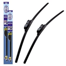 Fits Ford Mustang Mach-E 2020-on Super Flat Wiper Blades ASF22"21"TL Set Of 2