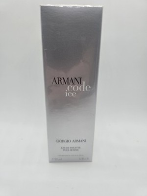 Armani Code Ice By Giorgio Armani Men's EDT 125ml,Discontinued,2014 Batch#381603