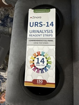 Urine Test Strips. 14-Parameters. Zinora Urine Reagent Strips. 150 Count. 
