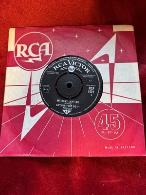 45Rpm Blues, Arthur Big Boy Crudup 'My Baby Left Me / I Don't Know It' RCA Rare!