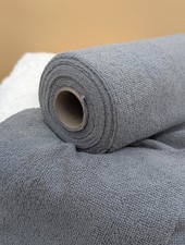 55 Pack Microfiber Cleaning Cloth Roll Tear Away Reusable Towels Grey Wipes