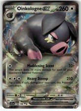 Oinkologne ex #158 Prices | Pokemon Scarlet & Violet | Pokemon Cards Oinkologne ex #158 Prices | Pokemon Scarlet & Violet | Pokemon Cards