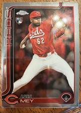 2025 Topps Chrome Update Series - Luis Mey #USC140 (RC)