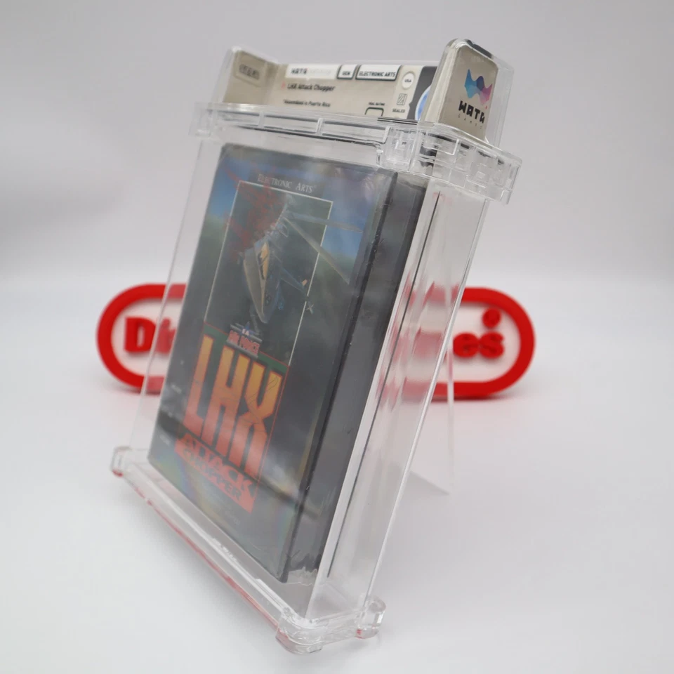 Sega Genesis Game LHX ATTACK CHOPPER - WATA GRADED 9.0 B! NEW & Factory Sealed! - Image 4 of 4