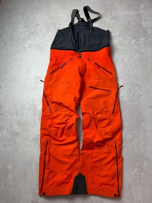 Norrona Narvik Gore Tex Ski/Snowboard Pants Men's Size L - Orange