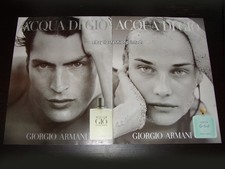 GIORGIO ARMANI Fragrances 4-Pg PRINT AD 1999 DIANE KRUGER Larry Scott HERB RITTS