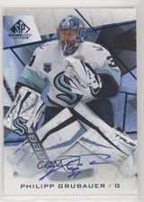 2021-22 Upper Deck SP Game Used Blue Auto Philipp Grubauer #97 Auto 00eg