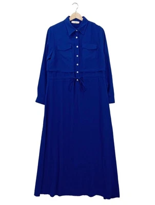 HAZE Robe chemisier Dames Robe T EU 40 bleu style décontracté - Photo 1/4