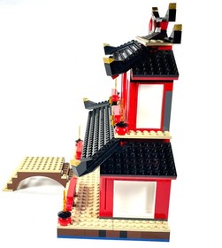 Custom LEGO Temple based on Ninjago set 2507 Fire Temple - See Description