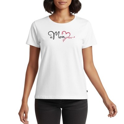 Mom Mit Herz Frauen Premium Bio T-Shirt
