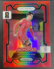 2026 Panini Monopoly Prizm FIFA World Cup Heung-Min Son Red #83