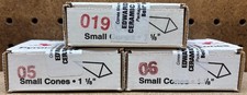 Orton Pyrometric Small Cones 05 06 19 Lot of ...