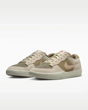 Nike SB Force 58 DV5477-106 Men Olive Suede C...