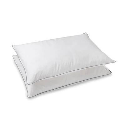 WILLOWS DIRECT Extra Filled Quality French Duck Feather - Down Pillows Single,Pack 2,4,6,8,10