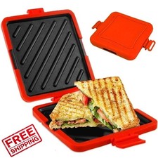 Toasted Sandwich Maker Machine Microwavable Waffle Maker Microwave Oven Toastie