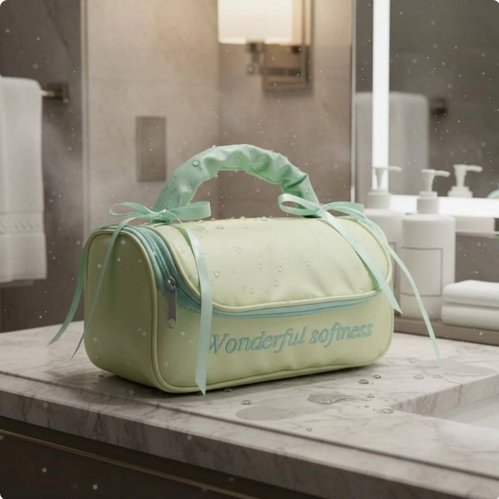 Travel Makeup Bag Multi-Compartment Large Capacity Makeup Case Easy to Clean
Opens in a new window o