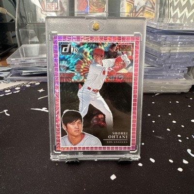 2019 Panini Donruss - Action All-Stars Shohei Ohtani #AA4 Pink Firework
