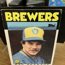 1986 Topps #642 Ray Searage Milwaukee Brewers Baseball Card