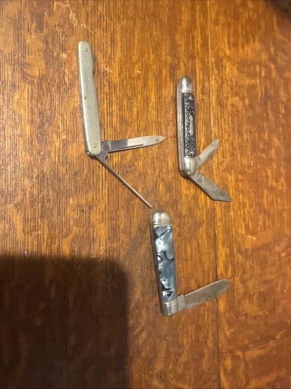 Vintage Knife Lot Richard’s Rare Cigar/Pipe  Knife, And More