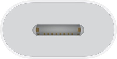 APPLE USB-C TO LIGHTNING ADAPTER - WHITE