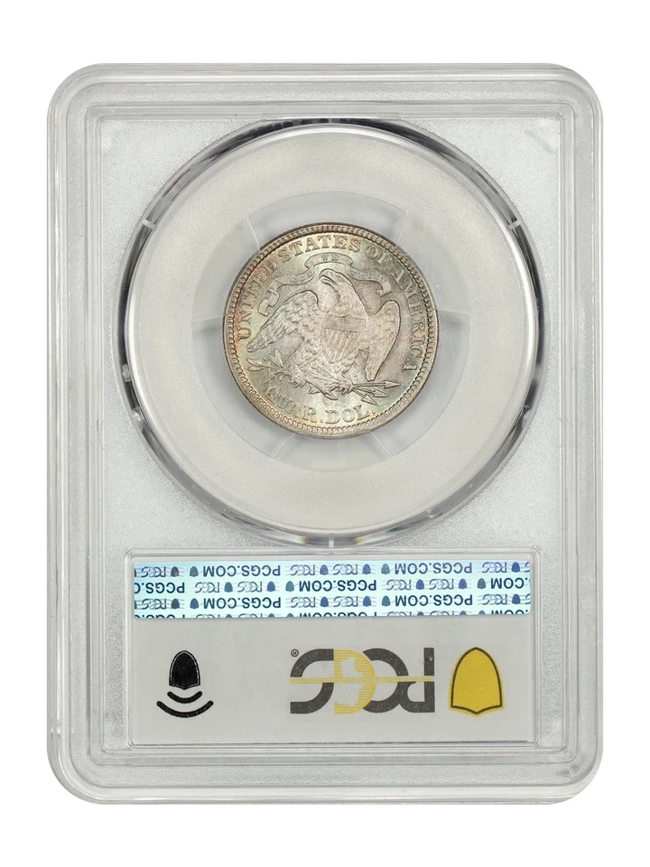 1891 25C PCGS/CAC MS66+ - Liberty Seated Quarter - Image 2 of 4