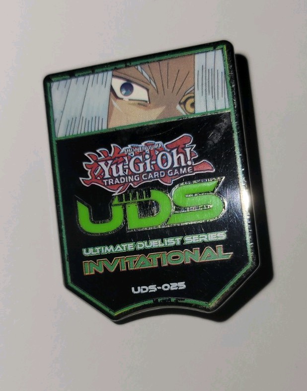Yugioh Konami official UDS Pegasus invitational pin 