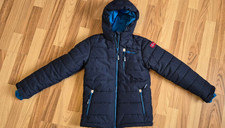 Trollkids Hemsedal warme Winterjacke Skijacke Gr. 140 blau Junge ungetragen NEU