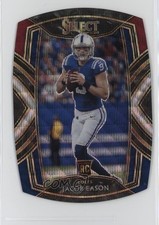 2020 Panini Select Club Level Tri-Color Prizm Die-Cut Jacob Eason #248 0q3