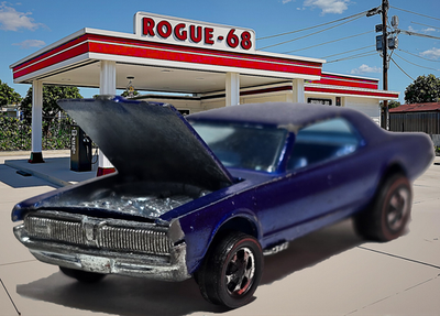 #ad #ad Original Hot Wheels Redlines Custom Cougar Blue w Blue Int Sweet 16 Hong Kong $80.00