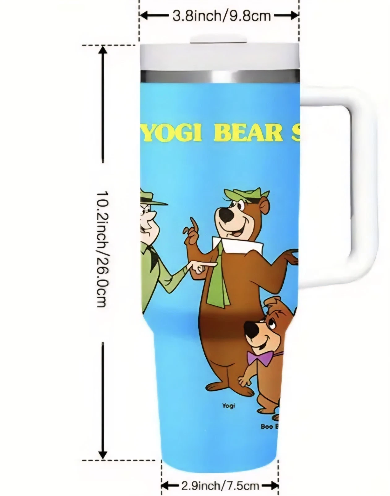 Yogi Bear Cup Mug 40oz Tumbler