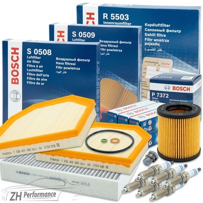 BOSCH INSPEKTIONSPAKET Filterset Zündkerzen BMW M2 F87 M3 F80 M4 F82 F83 CS GTS
