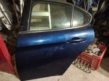 ALFA ROMEO GIULIA, SPORTELLO POSTERIORE SINISTRO USATO ORIGINALE, BLU, COMPLETO 