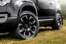 4 x STERLING FK4 Land Rover New Defender Alloy Wheels 10x20" Gloss Black/Diamond