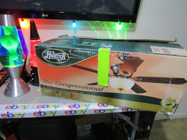 Hunter 54 Ceiling Fan Teague Antique Pewter 28793 For Sale Online