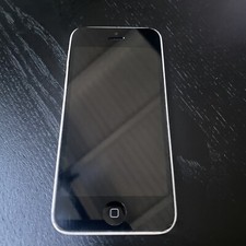 Apple iPhone 5c White Black model A1532 Untested For Parts Only