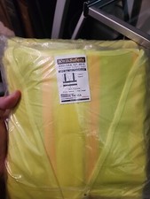 Lot of 4 - KwikSafety Volunteer Safety Vest ANSI/ISEA 107-2015 Class 2 Large