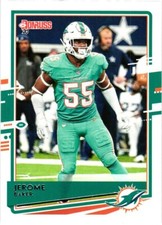 2020 PANINI DONRUSS JEROME BAKER FOOTBALL CARD #154 $0.99 VALUE BOX