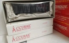 ACCURAIL HO KITS 40FT  O B BOX MTL . END !Door  Undecorated X  3